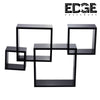 Edge Wall Shelves  Decorative 4 Cube Intersecting Wall Mounted Floating Shelves 15cm-20cm-25cm-30cm home Décor