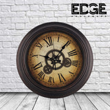 40cm Wall Clock  For Living Room Bedroom fashion Wood Silent Decorative Wall Clock Houseware