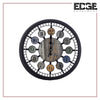 Edge 35cm Silent Non-Ticking  Wall Clocks Battery Operated - Modern Style Wooden Clock Decorative for Kitchen,Home,Bedrooms,Office,Houseware