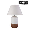 Edge 25x37CM Ceramic Table Lamp European Style Bedroom Bedside Lamp Romantic Decoration Table Lamp