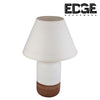 Edge 25x37CM Ceramic Table Lamp European Style Bedroom Bedside Lamp Romantic Decoration Table Lamp