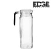 Edge 1pc of Glass Pitcher With Lid 1000ml/34oz