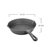 Cast Iron Griddle.  Round Cast Iron frying Pan