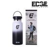 Edge Modern Double Walled Vacuum Insulated Water Bottle Tumbler (32oz) Stainless Steel