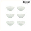Edge set of 6 Ceramic Soup Bowls
