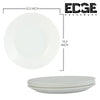 BESTWAY OPAL DINNERWARE set of 18, Bowls, Flat Plates, Soup Plates  - White