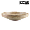 Edge  8.5 Inches Japanese STONEWARE Bowl Open Mouth Style Retro Salad Bowls Microwave and Dishwasher Safe
