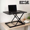 Height Adjustable Standing Desk Converter, Sit-Stand Desk Riser with Gas Spring Riser Table for Standing or Sitting