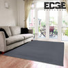 Edge - CHARCOAL Fluffy Rug Carpet Contemporary Living & Bedroom Soft Rabbit Fur Rug (Dark Grey)
