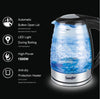 Electric Kettle1.8L Electric Glass Kettle Transparent Blue LED Light 1500W